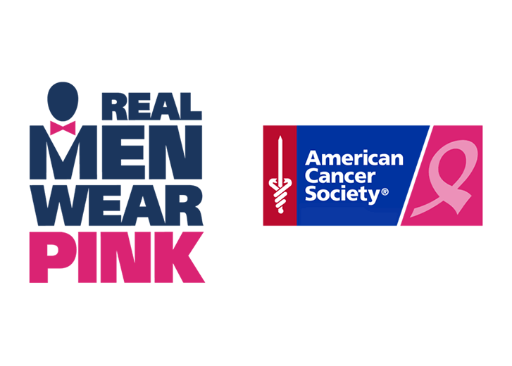 Real Men Wear Pink - American Cancer Society logo